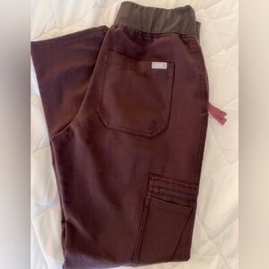 FIGS: XS petite high waisted yola pants